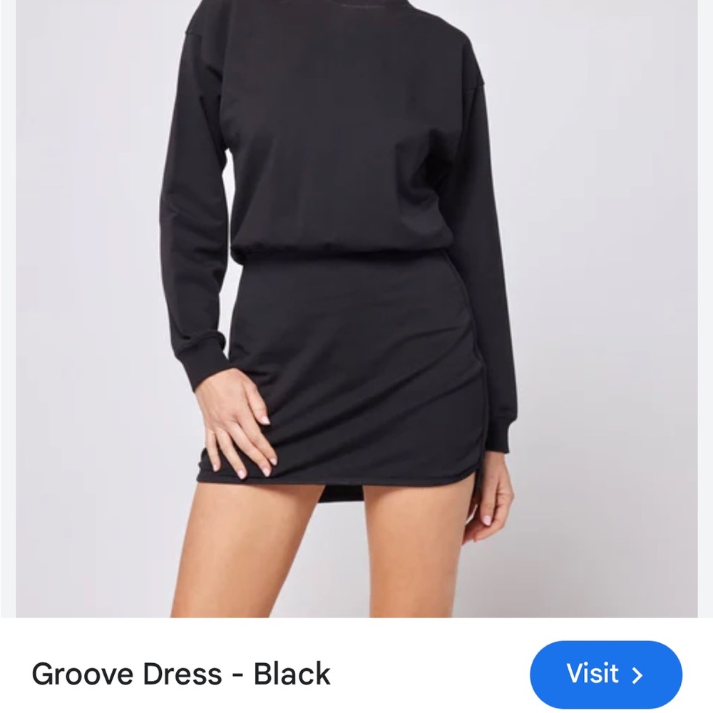 Women’s LSpace Groove Dress one piece chic Active Size XL preowned black